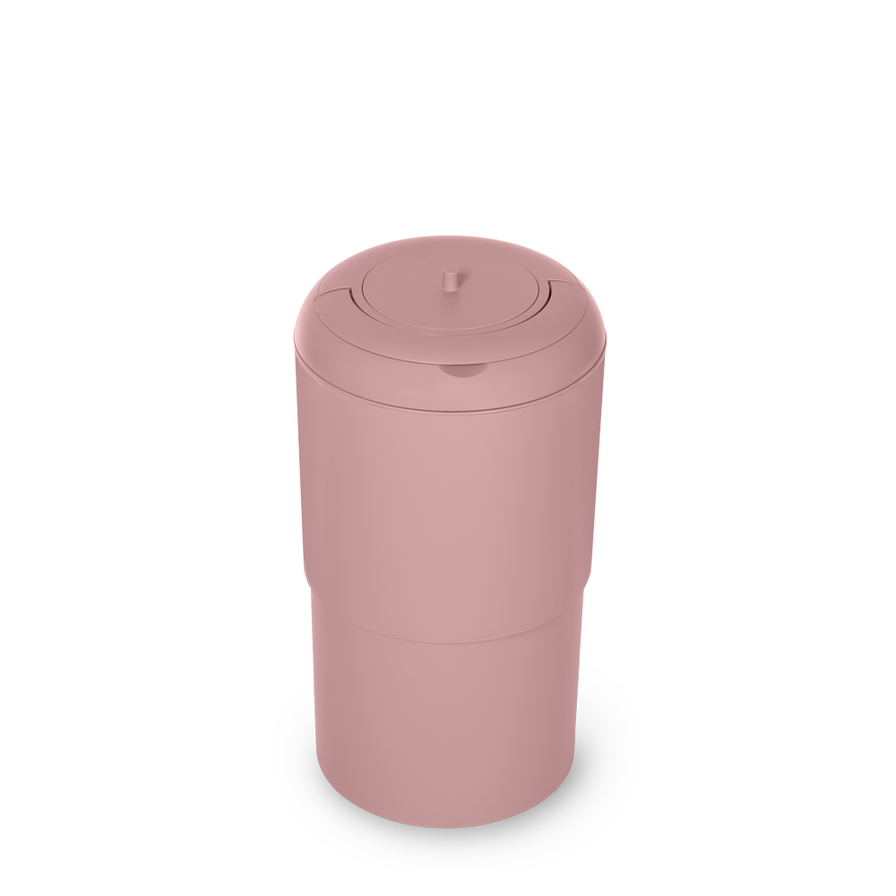 Heka L - Telescopic Nappy Bin - Blush Pink