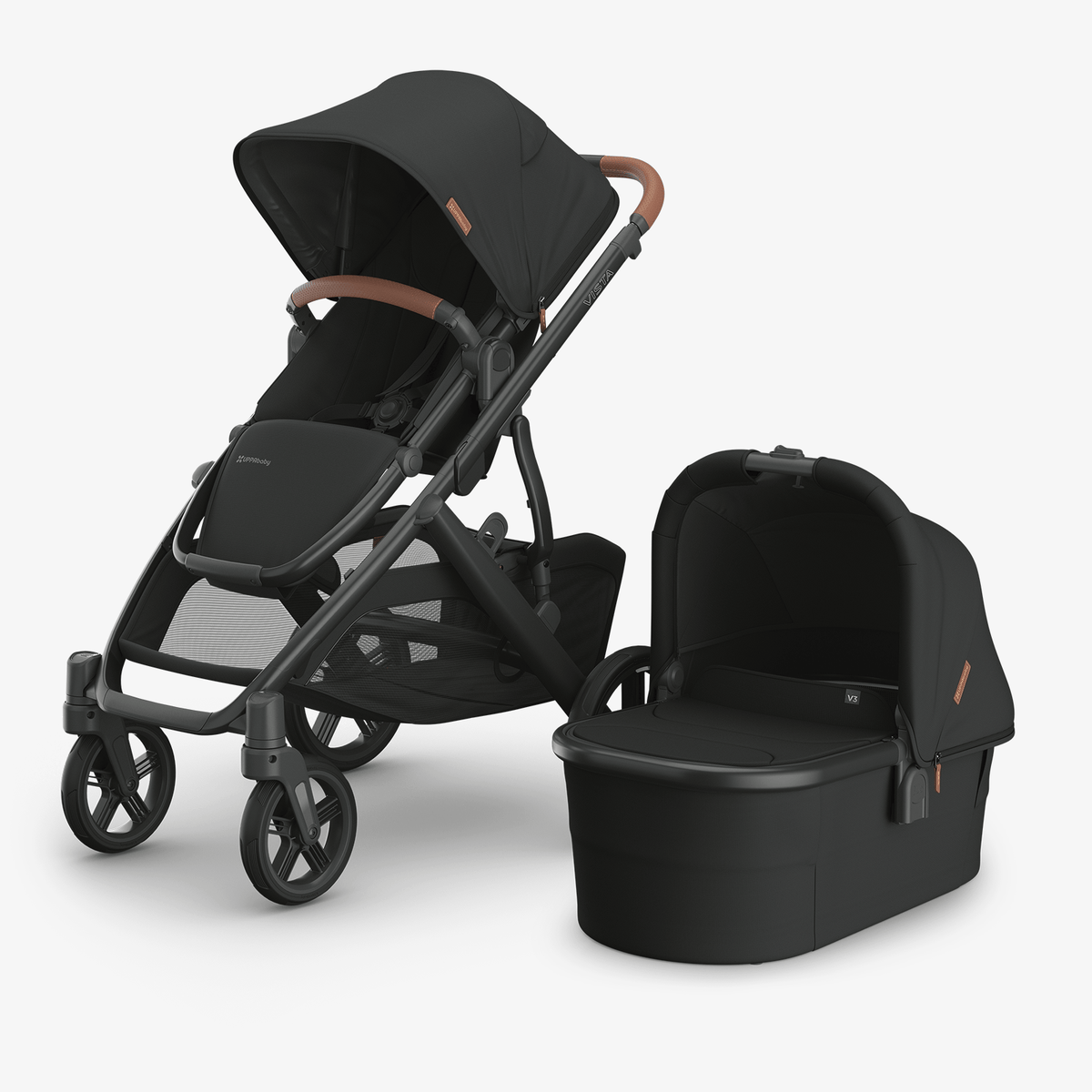EXPO DEAL - UPPAbaby Vista V3 Pram with Bassinet Bundle - Nori - UPPAbaby Australia