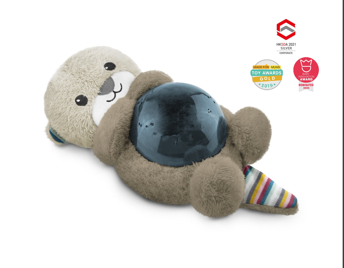 ZAZU Bedtime Projector - Otto The Otter With Ocean Projections by ZAZU ocean projector