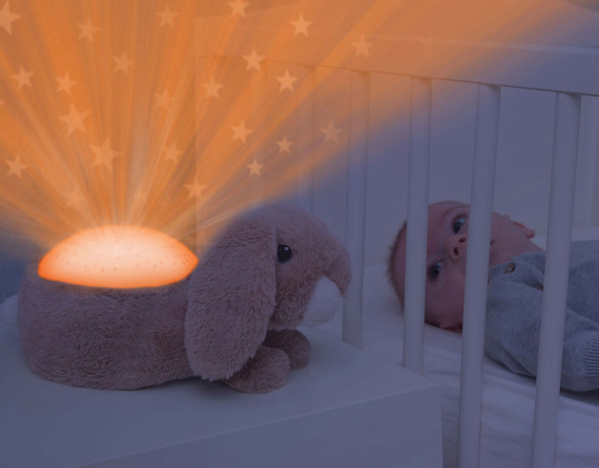 ZAZU Bedtime Projector - Ruby The Rabbit With Star Projections by ZAZU star projector