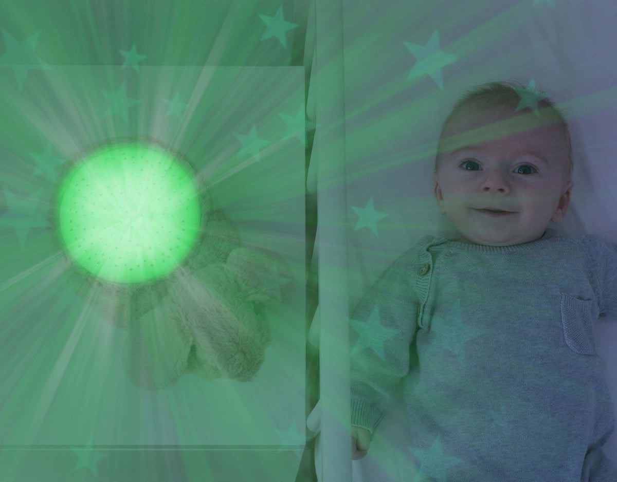 ZAZU Bedtime Projector - Ruby The Rabbit With Star Projections by ZAZU star projector
