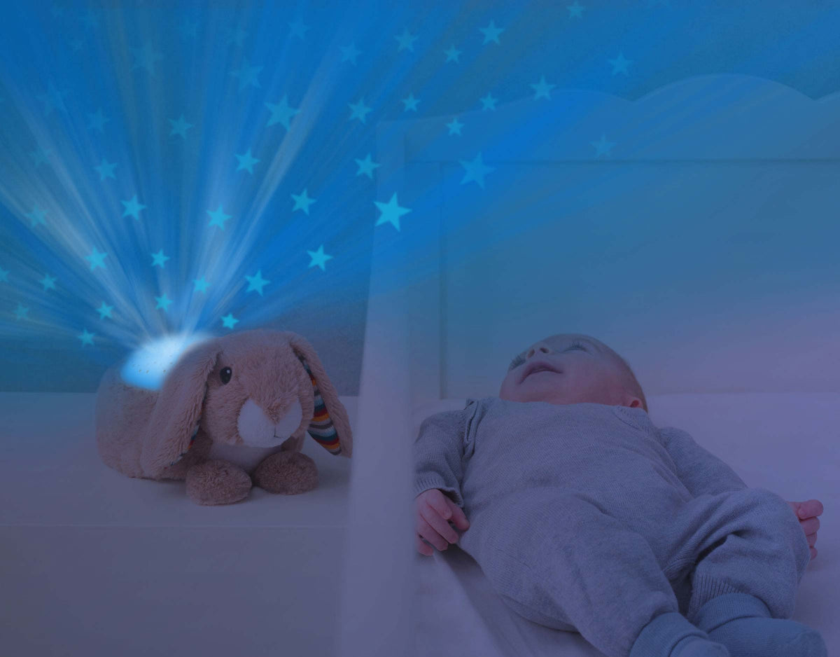 ZAZU Bedtime Projector - Ruby The Rabbit With Star Projections by ZAZU star projector