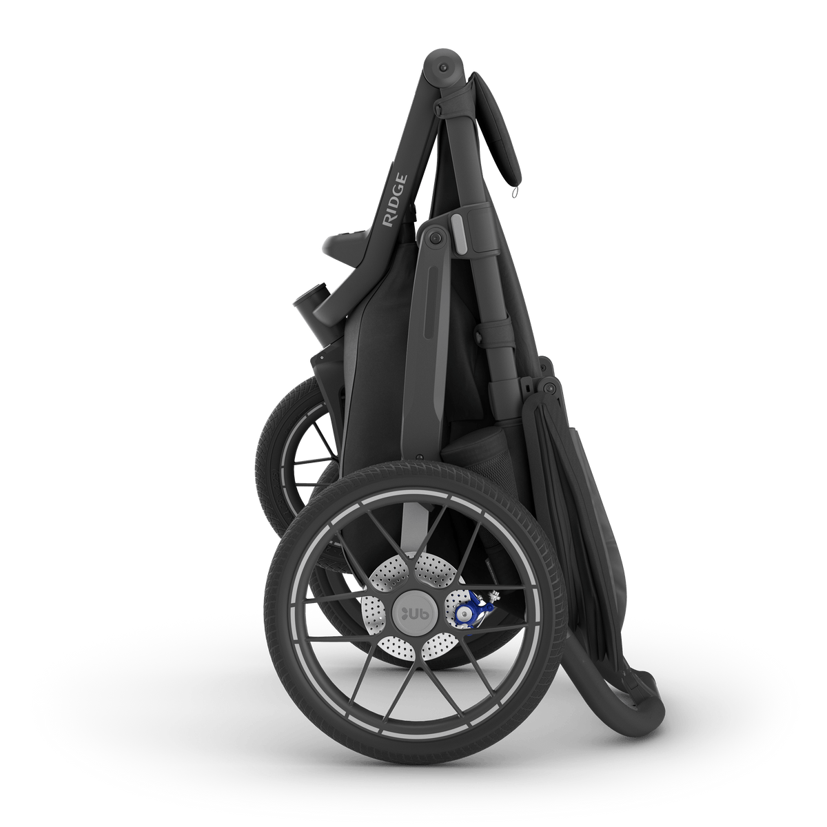 UPPAbaby Ridge V2 Pram Jogger  – James (Black) - UPPAbaby Australia