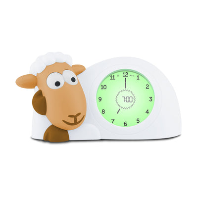 ZAZU Sleep Trainer Clock - Sam The Lamb (Camel)