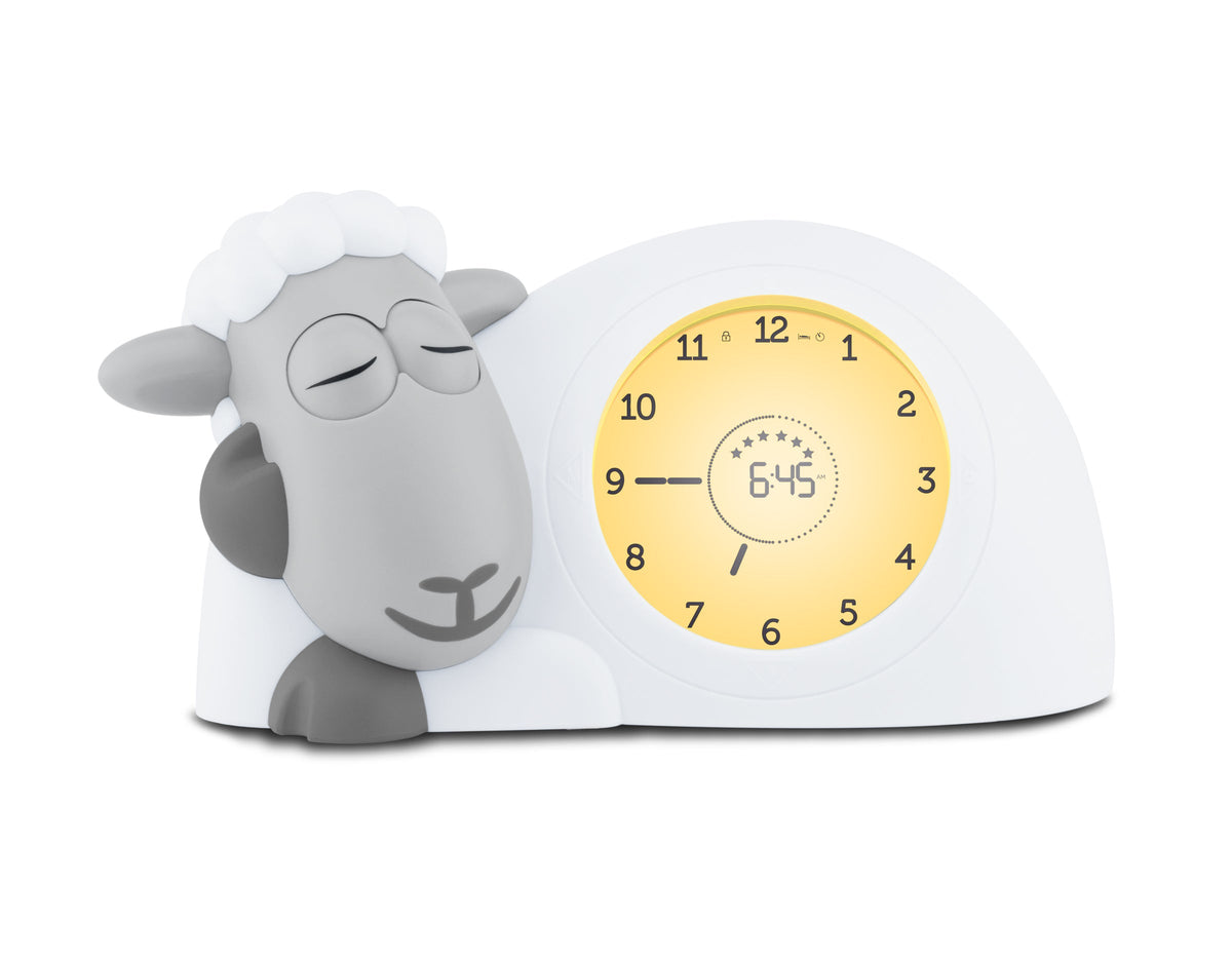ZAZU Sleep Trainer Clock - Sam The Sheep (Grey) by ZAZU sleep trainer clock