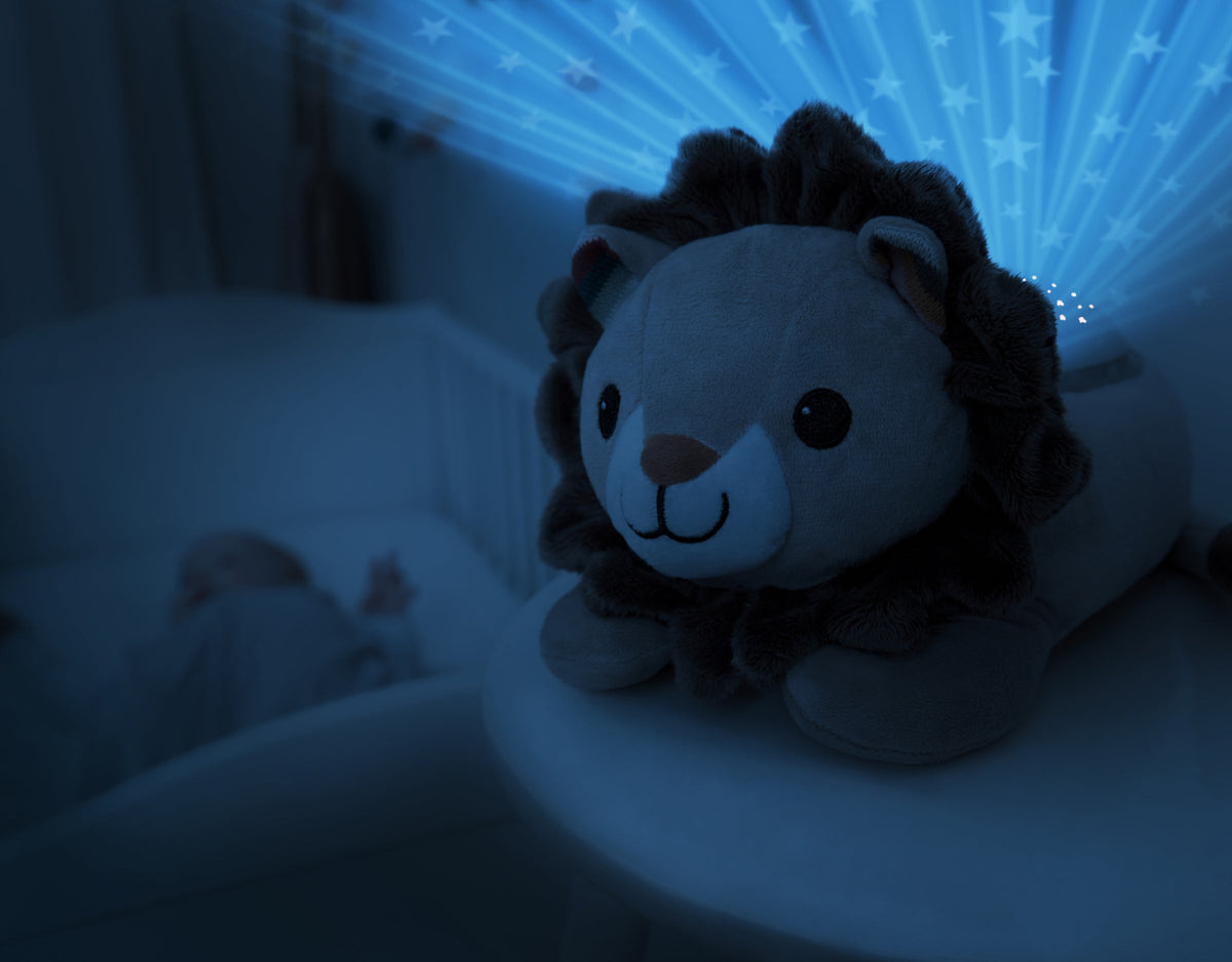ZAZU Bedtime Projector - Leo The Lion With Star Projections by ZAZU star projector