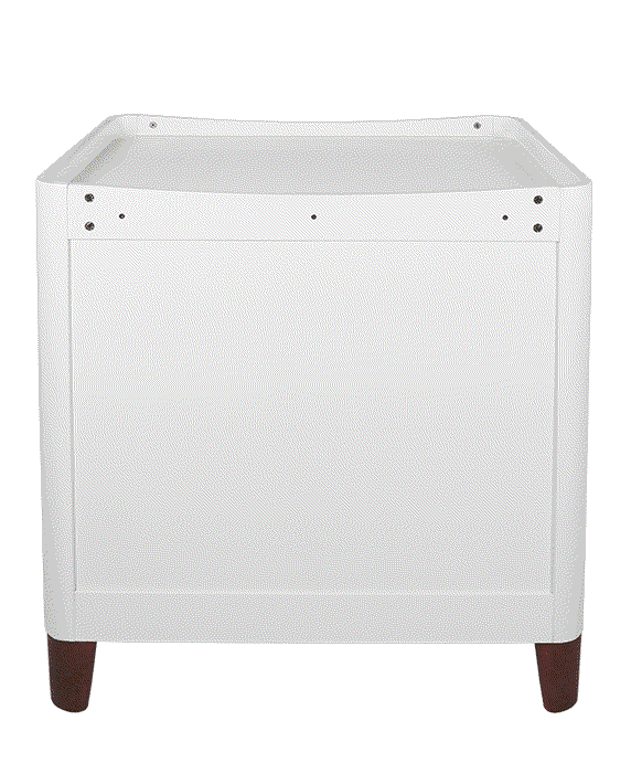 Serena Dresser - White | Walnut - Gaia Baby
