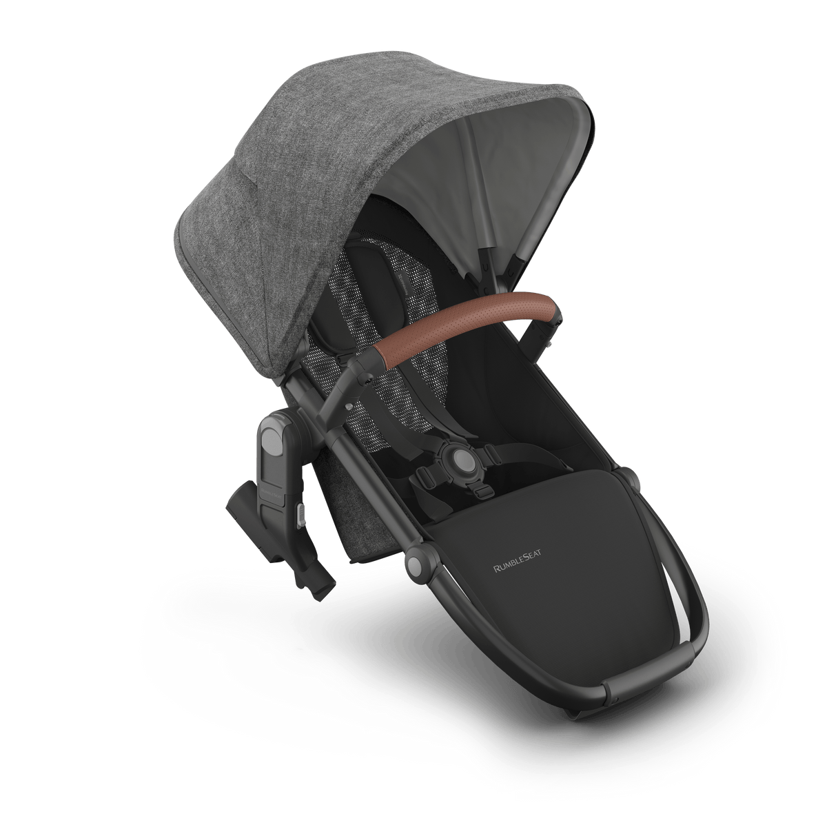UPPAbaby Vista V3 RumbleSeat - Charcoal Melange/Carbon - Greyson