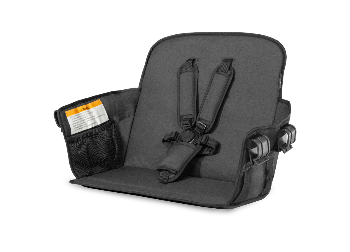 WonderFold W4 - Single Seat Volcanic Black - WonderFold Wagons Australia