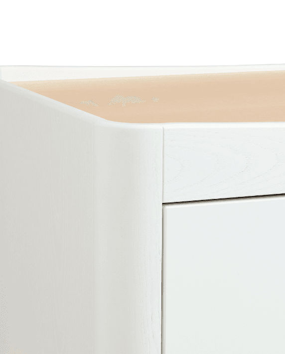 Hera Dresser - Scandi White | Natural - Gaia Baby
