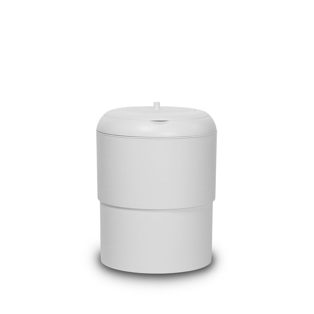 Heka M - Telescopic Nappy Bin - White
