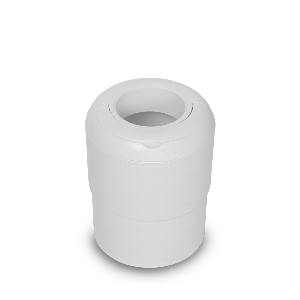 Heka M - Telescopic Nappy Bin - White