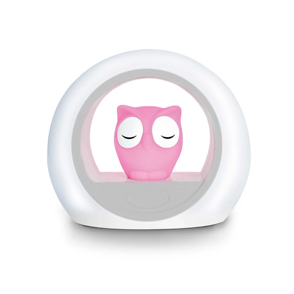 ZAZU Nightlight- Lou The Owl (Pink) by ZAZU owl nightlight